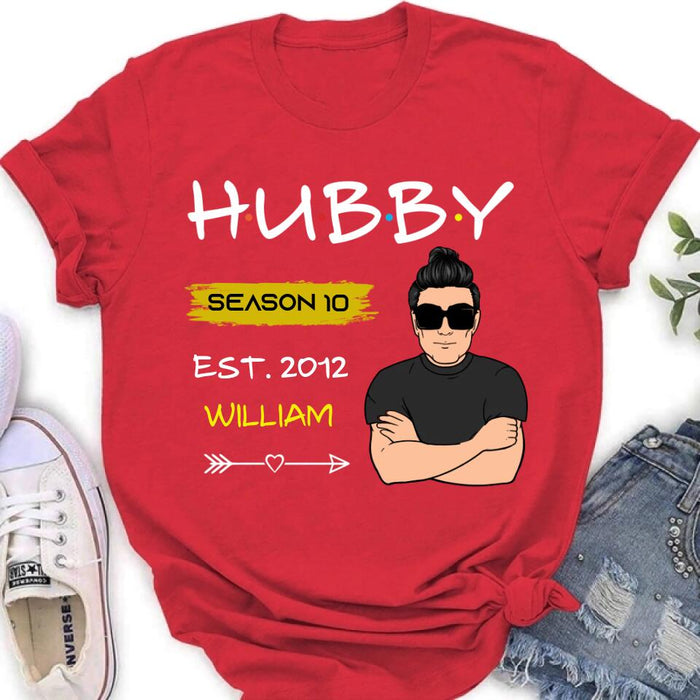 Custom Personalized Couple T-Shirt/ Sweatshirt/ Hoodie - Valentine's Day Gift Idea For Couple/Husband/Wife