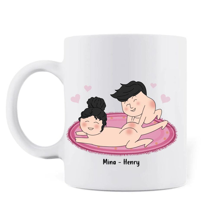 Custom Personalized Coffee Mug - Valentine's Day Gift For Him/Her- I Love You With All Of My Butt