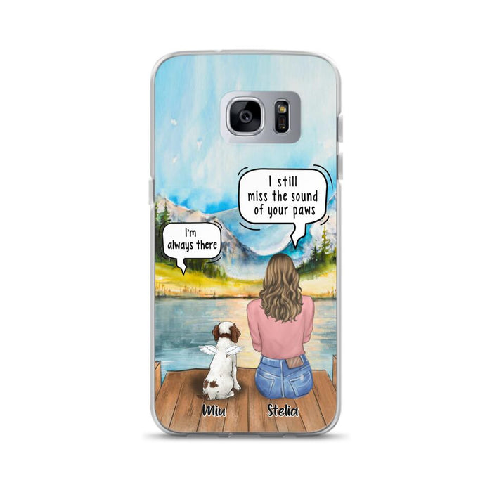 Custom Personalized Dog Mom Phone Case - Upto 4 Pets - Case For Iphone/Samsung - Gift Idea For Pet Lover - FXVV9O