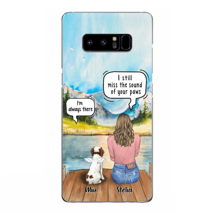 Custom Personalized Dog Mom Phone Case - Upto 4 Pets - Case For Iphone/Samsung - Gift Idea For Pet Lover - FXVV9O