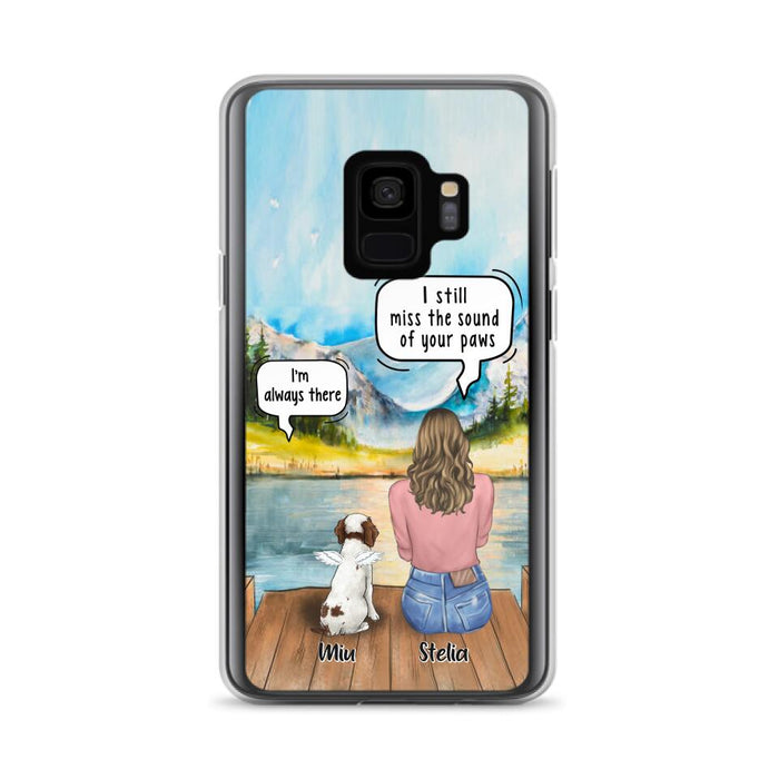 Custom Personalized Dog Mom Phone Case - Upto 4 Pets - Case For Iphone/Samsung - Gift Idea For Pet Lover - FXVV9O