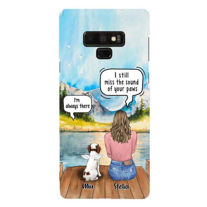 Custom Personalized Dog Mom Phone Case - Upto 4 Pets - Case For Iphone/Samsung - Gift Idea For Pet Lover - FXVV9O