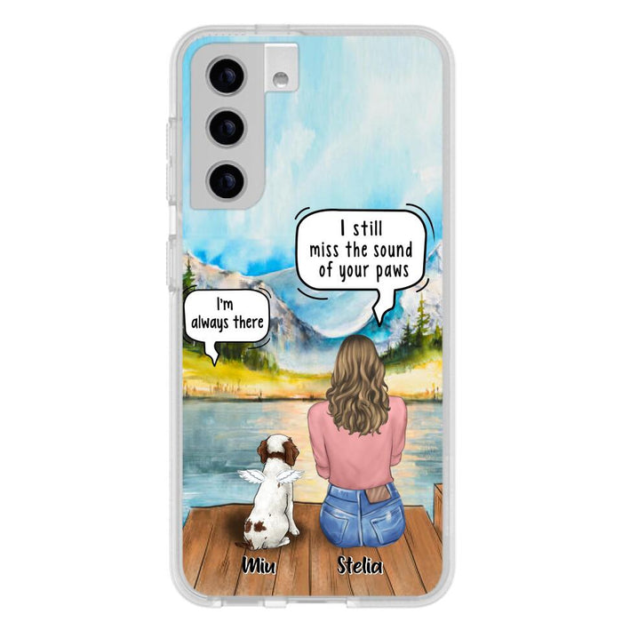 Custom Personalized Dog Mom Phone Case - Upto 4 Pets - Case For Iphone/Samsung - Gift Idea For Pet Lover - FXVV9O