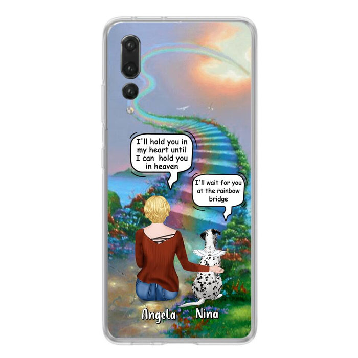 Custom Personalized Memorial Dog Phone Case - Upto 4 Dogs - Memorial Gift For Dog Lovers - Case For Huawei/Oppo/Xiaomi