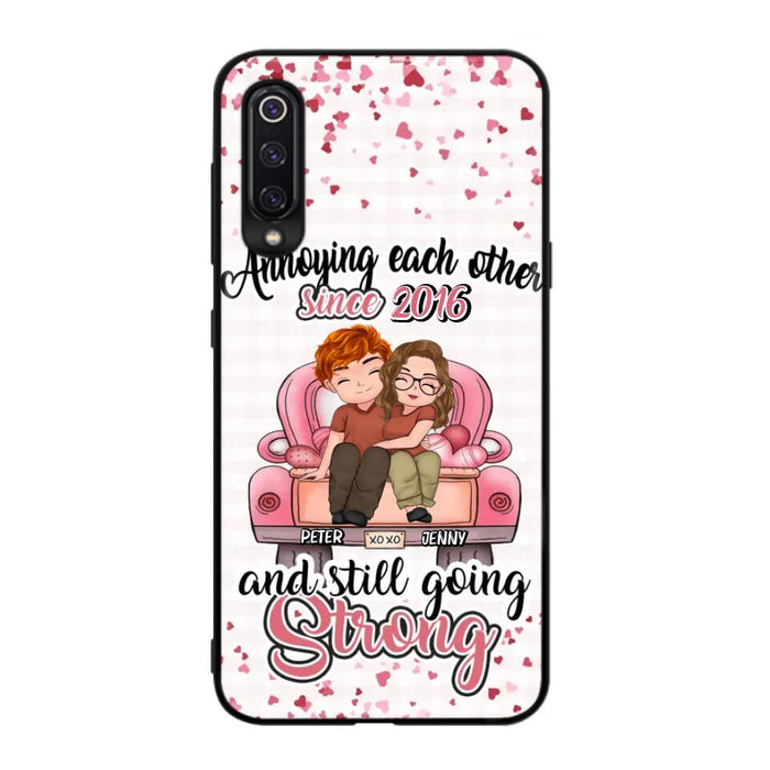 Custom Personalized Couple Phone Case - Valentine's Day/ Birthday/ Anniversary/ Mother's Day Gift For Wife From Husband - Case For Xiaomi, Oppo And Huawei