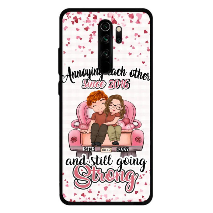 Custom Personalized Couple Phone Case - Valentine's Day/ Birthday/ Anniversary/ Mother's Day Gift For Wife From Husband - Case For Xiaomi, Oppo And Huawei