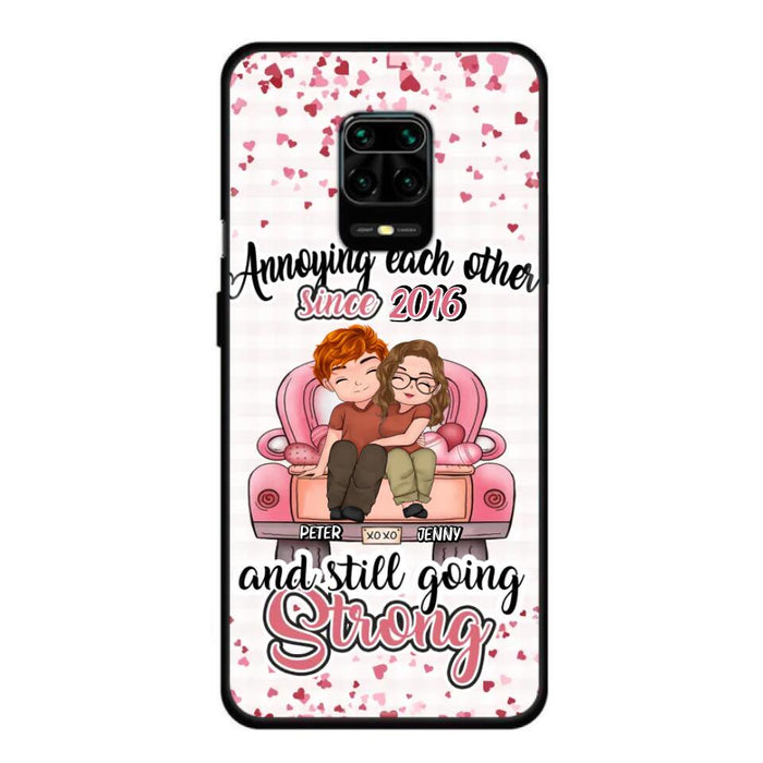 Custom Personalized Couple Phone Case - Valentine's Day/ Birthday/ Anniversary/ Mother's Day Gift For Wife From Husband - Case For Xiaomi, Oppo And Huawei