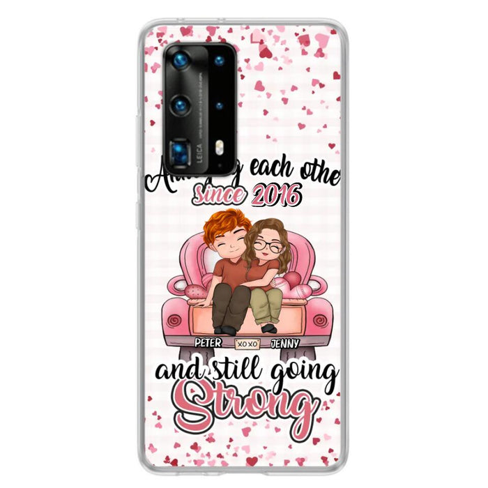 Custom Personalized Couple Phone Case - Valentine's Day/ Birthday/ Anniversary/ Mother's Day Gift For Wife From Husband - Case For Xiaomi, Oppo And Huawei