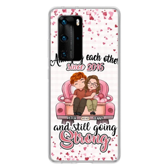 Custom Personalized Couple Phone Case - Valentine's Day/ Birthday/ Anniversary/ Mother's Day Gift For Wife From Husband - Case For Xiaomi, Oppo And Huawei