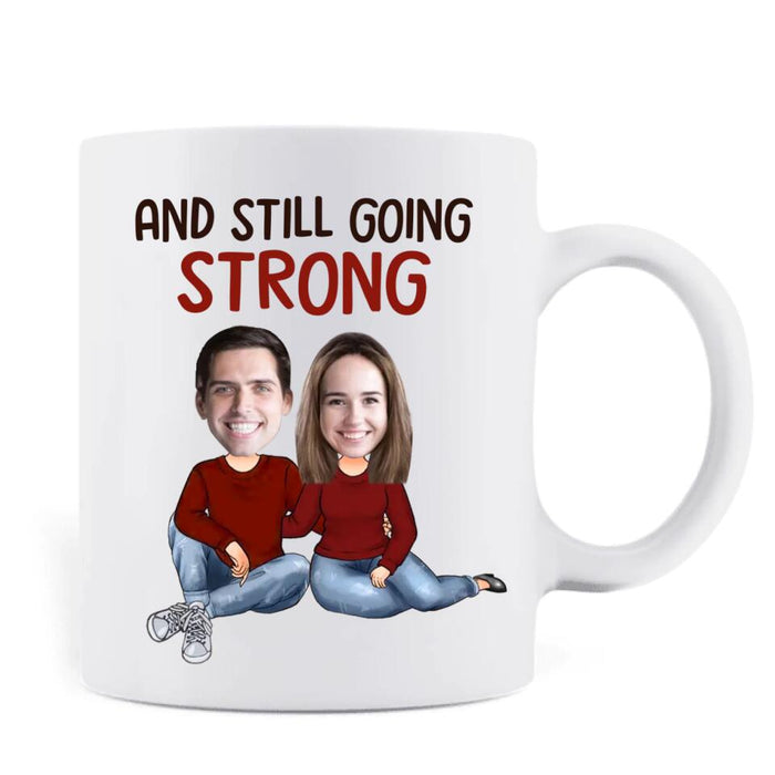 Custom Personalized Couple Coffee Mug - Gift For Couple/Him/Her - Mother's Day Gift For Wife From Husband - Annoying Each Other Since 2020 And Still Going Strong