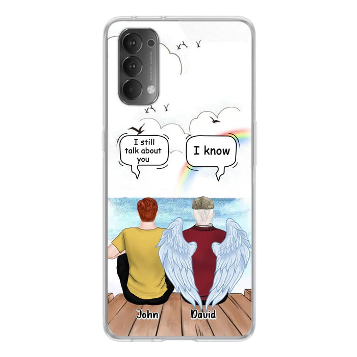 Custom Personalized Memorial Family Phone Case - Memorial Gift For Family Members - I Still Talk About You - Case For Xiaomi, Oppo And Huawei