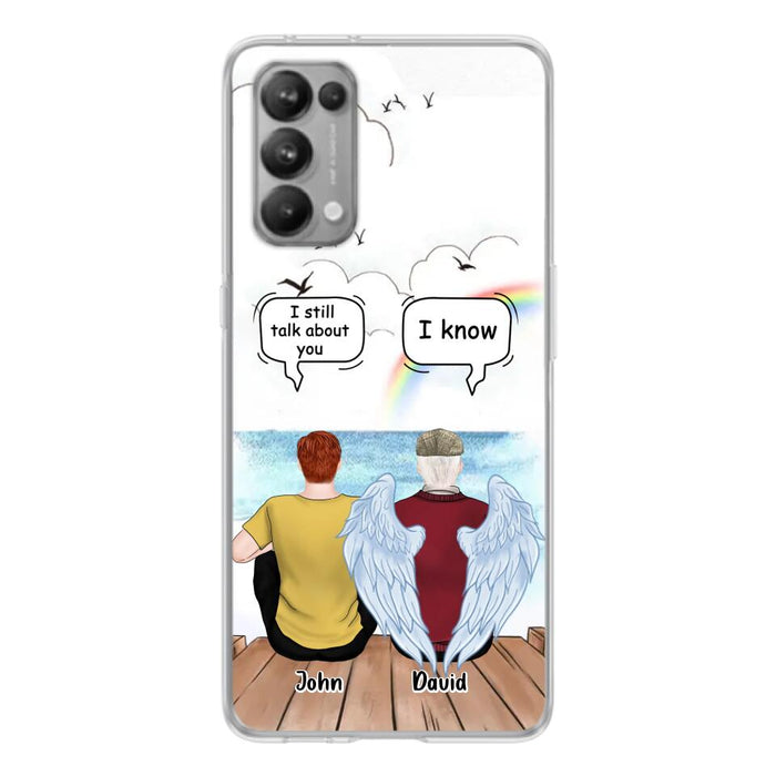 Custom Personalized Memorial Family Phone Case - Memorial Gift For Family Members - I Still Talk About You - Case For Xiaomi, Oppo And Huawei