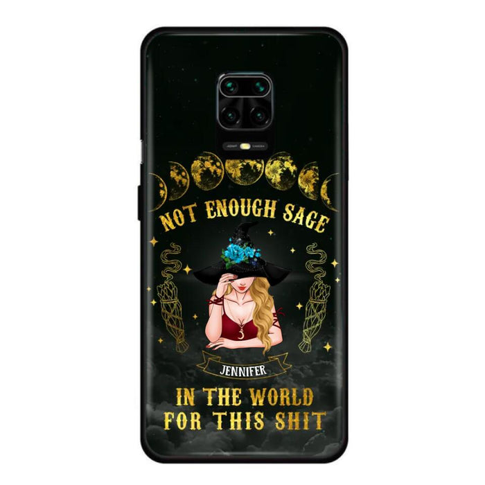 Custom Personalized Witch Phone Case - Gift For Halloween/Witch - Not Enough Sage In The World - Case for Xiaomi/Huawei/Oppo