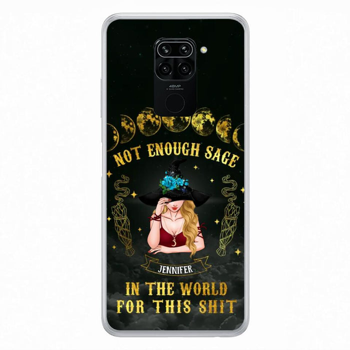 Custom Personalized Witch Phone Case - Gift For Halloween/Witch - Not Enough Sage In The World - Case for Xiaomi/Huawei/Oppo