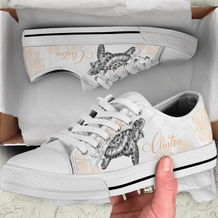 Custom Personalized Turtle Sneakers - SEWD5O