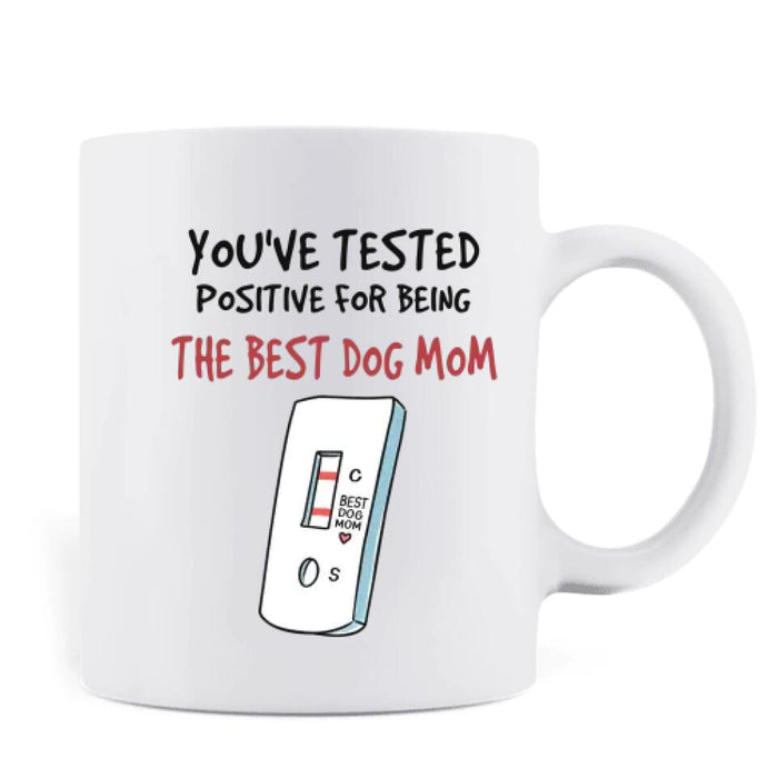 Custom Personalized Nurse Dog Mom Mug - Upto 5 Dogs - Gift Idea For Dog Lover/Happy Mother's Day