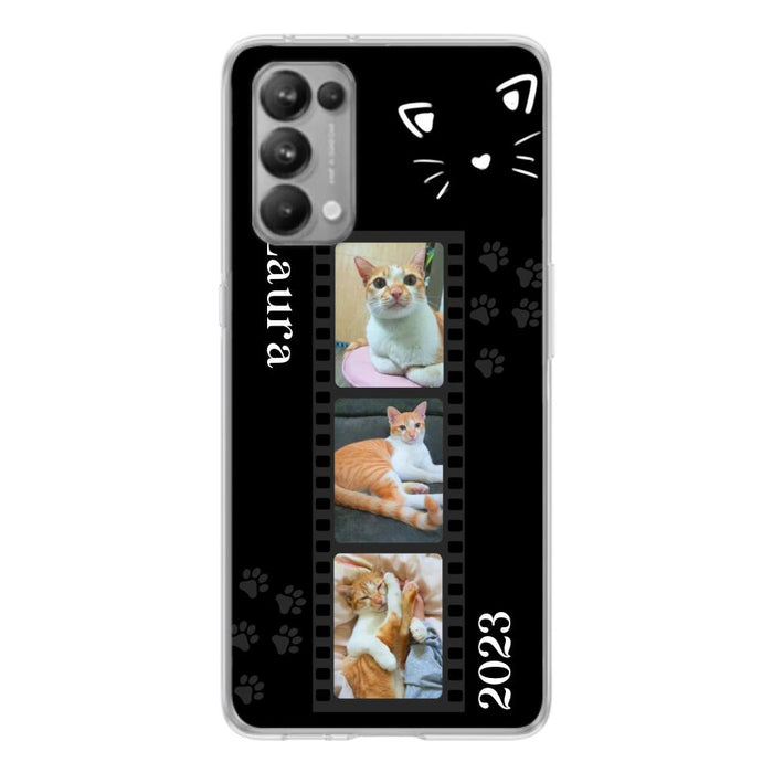 Custom Personalized Pet Photo Film Oppo/Xiaomi/Huawei Phone Case - Gift for Cat Lovers/Birthday Gift