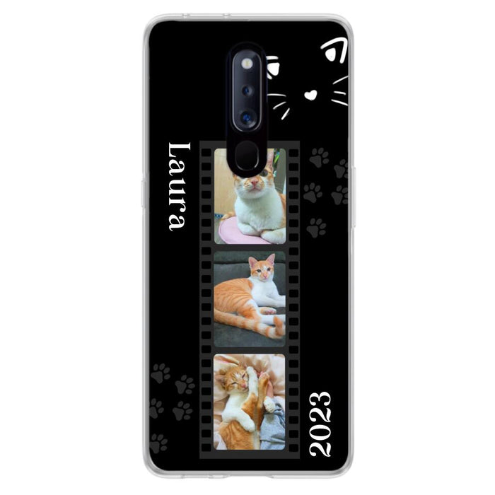 Custom Personalized Pet Photo Film Oppo/Xiaomi/Huawei Phone Case - Gift for Cat Lovers/Birthday Gift