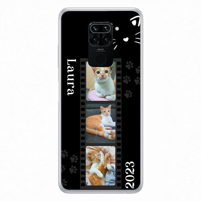 Custom Personalized Pet Photo Film Oppo/Xiaomi/Huawei Phone Case - Gift for Cat Lovers/Birthday Gift