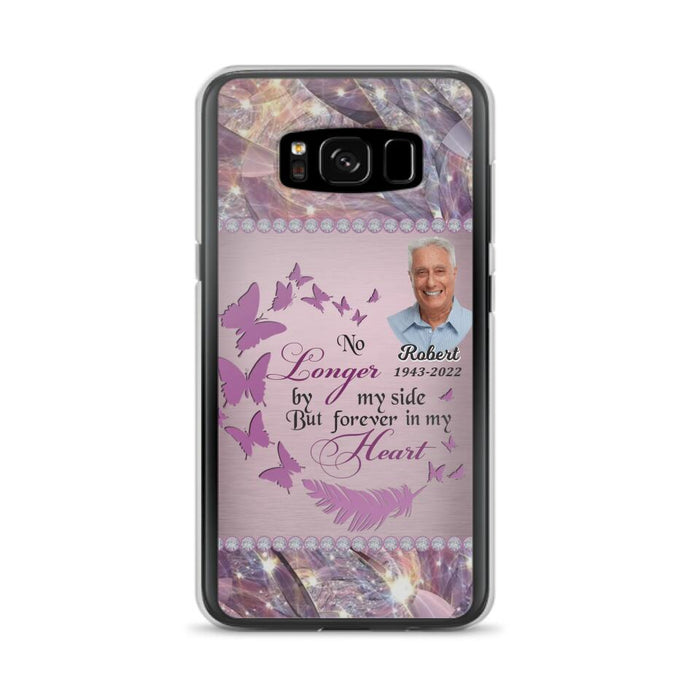 Custom Personalized Memorial Photo iPhone/ Samsung Phone Case - Memorial Gift Idea - No Longer By My Side But Forever In My Heart