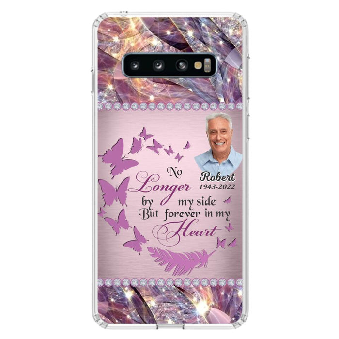 Custom Personalized Memorial Photo iPhone/ Samsung Phone Case - Memorial Gift Idea - No Longer By My Side But Forever In My Heart