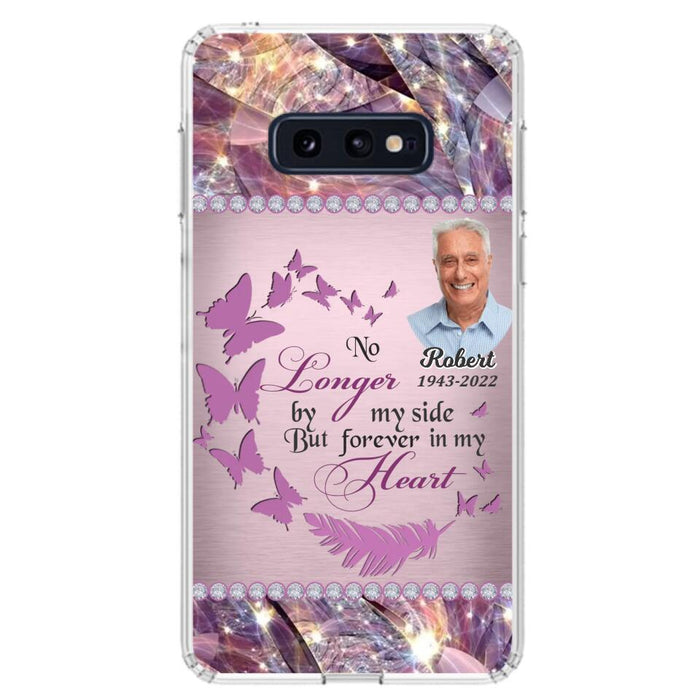 Custom Personalized Memorial Photo iPhone/ Samsung Phone Case - Memorial Gift Idea - No Longer By My Side But Forever In My Heart