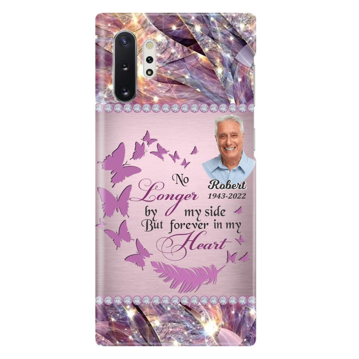 Custom Personalized Memorial Photo iPhone/ Samsung Phone Case - Memorial Gift Idea - No Longer By My Side But Forever In My Heart