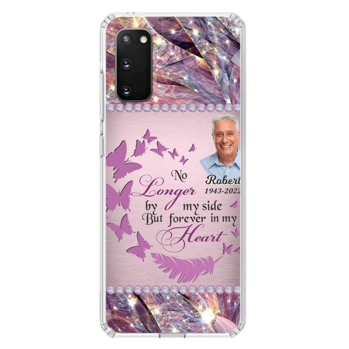 Custom Personalized Memorial Photo iPhone/ Samsung Phone Case - Memorial Gift Idea - No Longer By My Side But Forever In My Heart