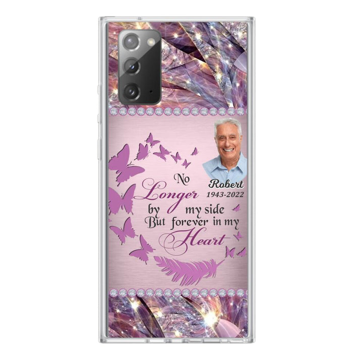 Custom Personalized Memorial Photo iPhone/ Samsung Phone Case - Memorial Gift Idea - No Longer By My Side But Forever In My Heart