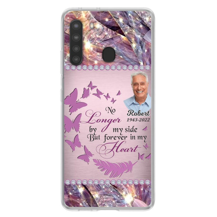 Custom Personalized Memorial Photo iPhone/ Samsung Phone Case - Memorial Gift Idea - No Longer By My Side But Forever In My Heart