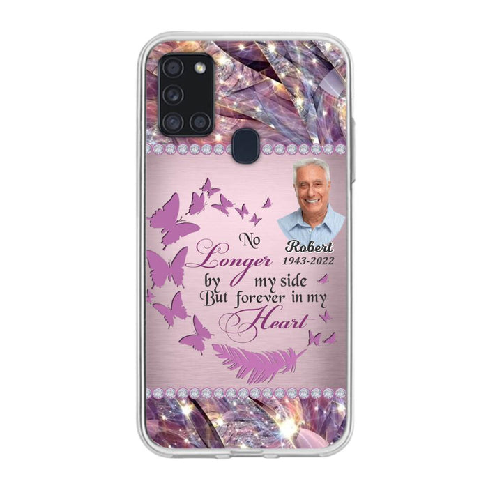 Custom Personalized Memorial Photo iPhone/ Samsung Phone Case - Memorial Gift Idea - No Longer By My Side But Forever In My Heart