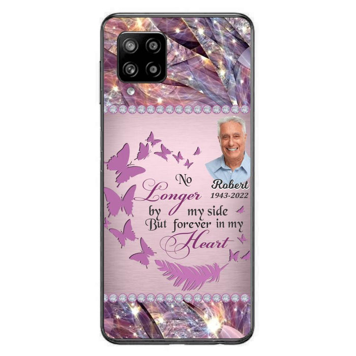 Custom Personalized Memorial Photo iPhone/ Samsung Phone Case - Memorial Gift Idea - No Longer By My Side But Forever In My Heart