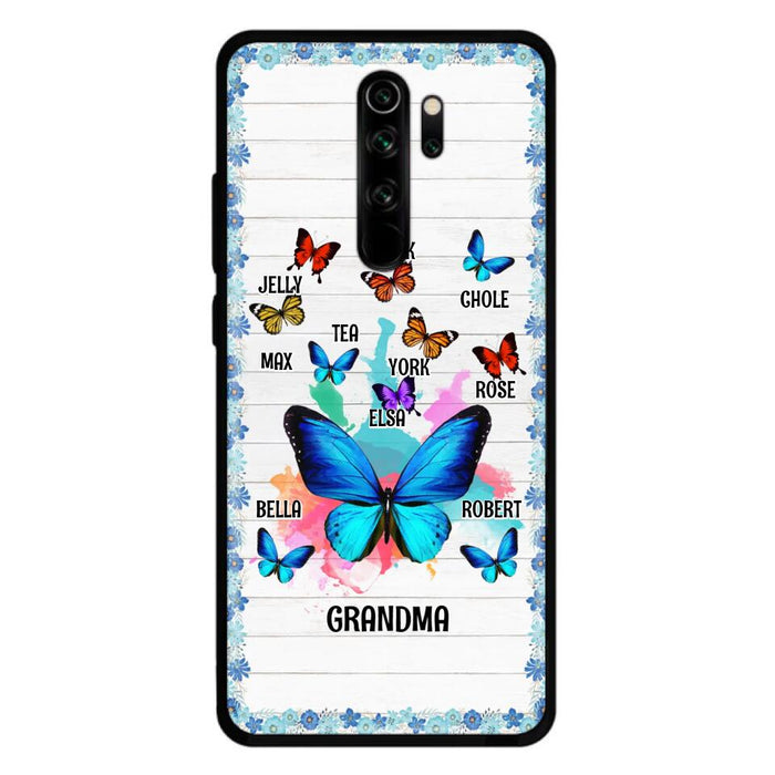 Custom Personalized Grandma Phone Case - Up to 10 Kid's Name - Mother's Day Gift Idea For Grandma - Case For Xiaomi/ Oppo/ Huawei