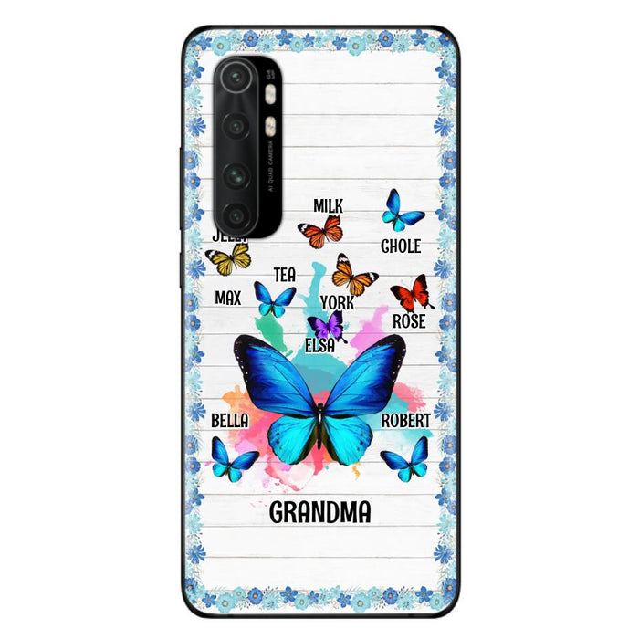 Custom Personalized Grandma Phone Case - Up to 10 Kid's Name - Mother's Day Gift Idea For Grandma - Case For Xiaomi/ Oppo/ Huawei