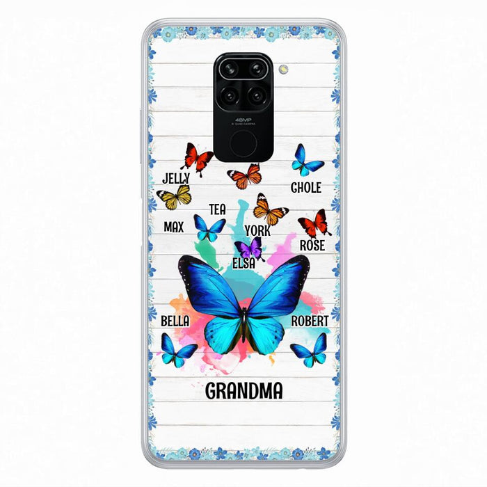 Custom Personalized Grandma Phone Case - Up to 10 Kid's Name - Mother's Day Gift Idea For Grandma - Case For Xiaomi/ Oppo/ Huawei