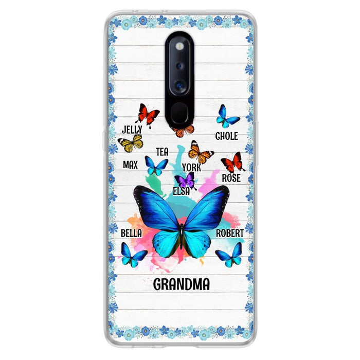 Custom Personalized Grandma Phone Case - Up to 10 Kid's Name - Mother's Day Gift Idea For Grandma - Case For Xiaomi/ Oppo/ Huawei