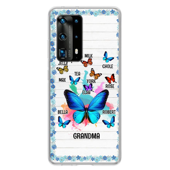 Custom Personalized Grandma Phone Case - Up to 10 Kid's Name - Mother's Day Gift Idea For Grandma - Case For Xiaomi/ Oppo/ Huawei