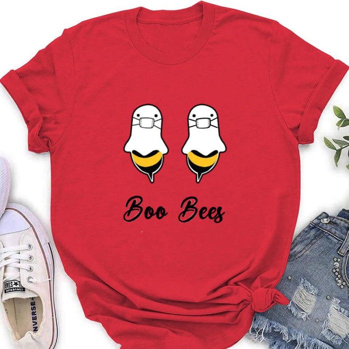 Boo Bees Unisex T-shirt/ Sweatshirt/ Long Sleeve/ Hoodie - Gift Idea For Friends/ Birthday/ Halloween