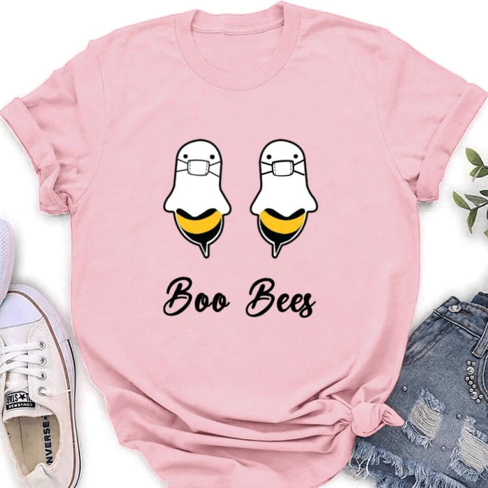 Boo Bees Unisex T-shirt/ Sweatshirt/ Long Sleeve/ Hoodie - Gift Idea For Friends/ Birthday/ Halloween