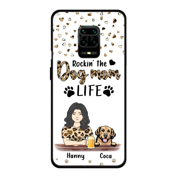 Custom Personalized Dog Mom Phone Case - Upto 4 Dogs - Mother's Day Gift Idea For Dog Lover/ Dog Mom - Rockin' The Dog Mom Life - Case For Xiaomi/ Oppo And Huawei