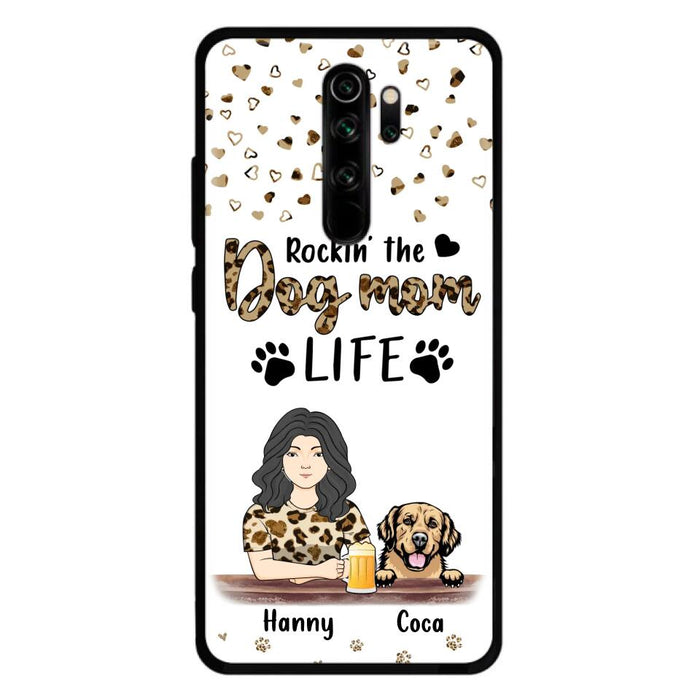 Custom Personalized Dog Mom Phone Case - Upto 4 Dogs - Mother's Day Gift Idea For Dog Lover/ Dog Mom - Rockin' The Dog Mom Life - Case For Xiaomi/ Oppo And Huawei