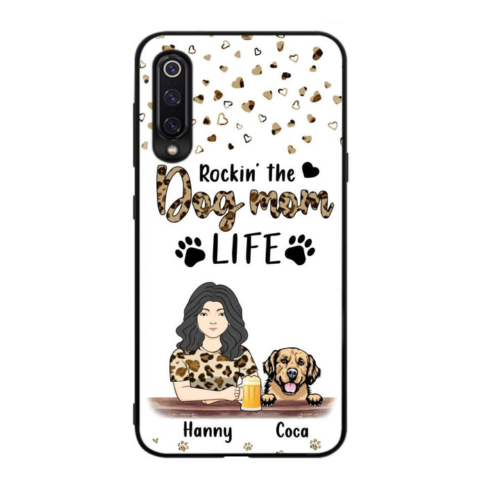 Custom Personalized Dog Mom Phone Case - Upto 4 Dogs - Mother's Day Gift Idea For Dog Lover/ Dog Mom - Rockin' The Dog Mom Life - Case For Xiaomi/ Oppo And Huawei