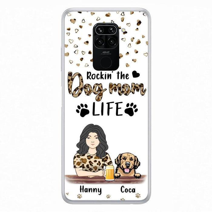 Custom Personalized Dog Mom Phone Case - Upto 4 Dogs - Mother's Day Gift Idea For Dog Lover/ Dog Mom - Rockin' The Dog Mom Life - Case For Xiaomi/ Oppo And Huawei