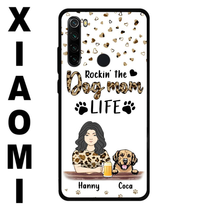 Custom Personalized Dog Mom Phone Case - Upto 4 Dogs - Mother's Day Gift Idea For Dog Lover/ Dog Mom - Rockin' The Dog Mom Life - Case For Xiaomi/ Oppo And Huawei