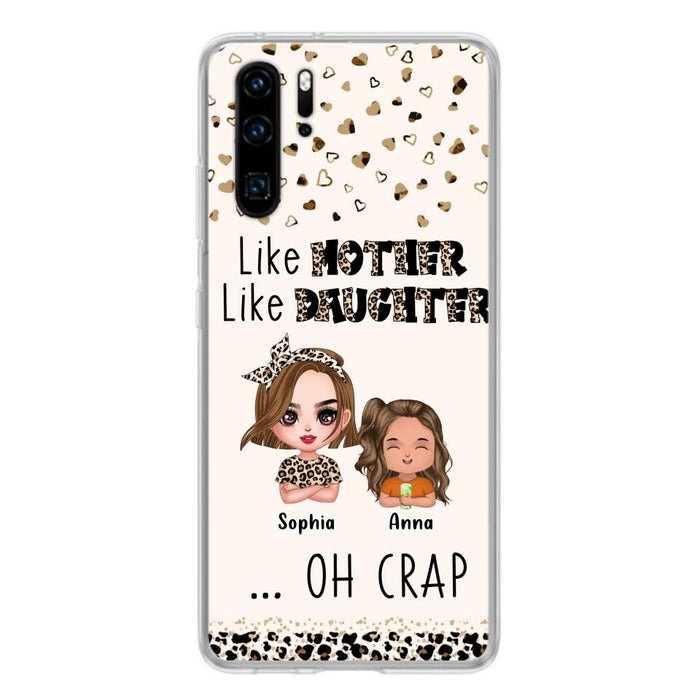 Custom Personalized Mother Phone Case - Mom With Upto 4 Children - Mother's Day Gift To Mom - Like Mother Like Daughter - Case For Xiaomi/Oppo/Huawei