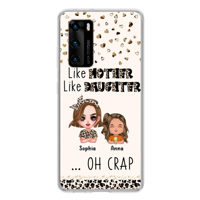 Custom Personalized Mother Phone Case - Mom With Upto 4 Children - Mother's Day Gift To Mom - Like Mother Like Daughter - Case For Xiaomi/Oppo/Huawei