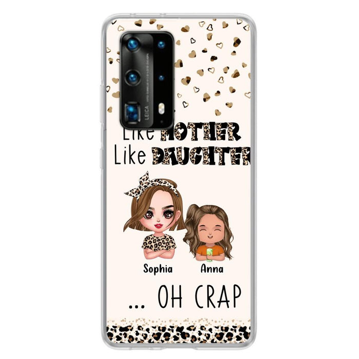 Custom Personalized Mother Phone Case - Mom With Upto 4 Children - Mother's Day Gift To Mom - Like Mother Like Daughter - Case For Xiaomi/Oppo/Huawei