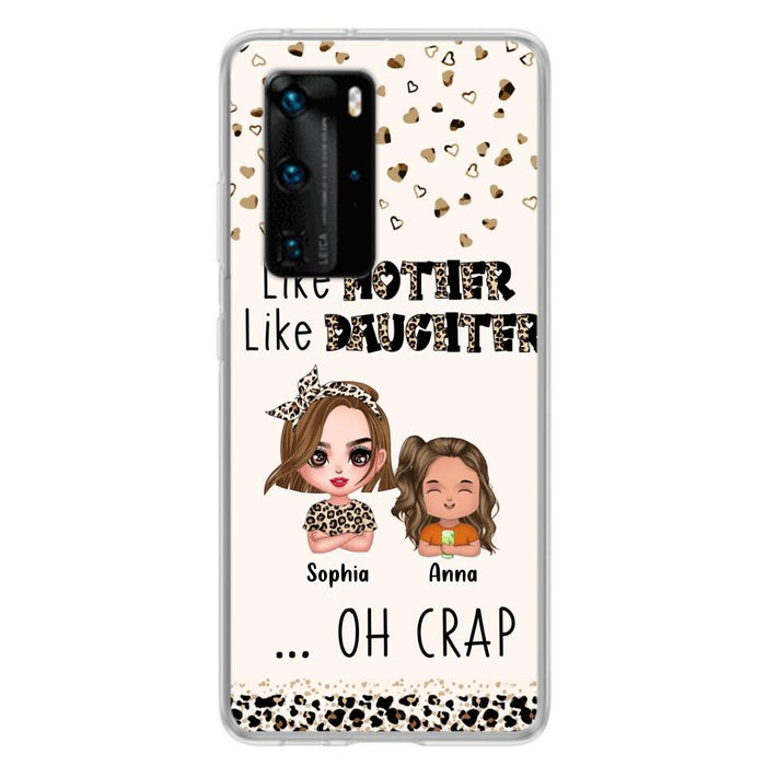 Custom Personalized Mother Phone Case - Mom With Upto 4 Children - Mother's Day Gift To Mom - Like Mother Like Daughter - Case For Xiaomi/Oppo/Huawei