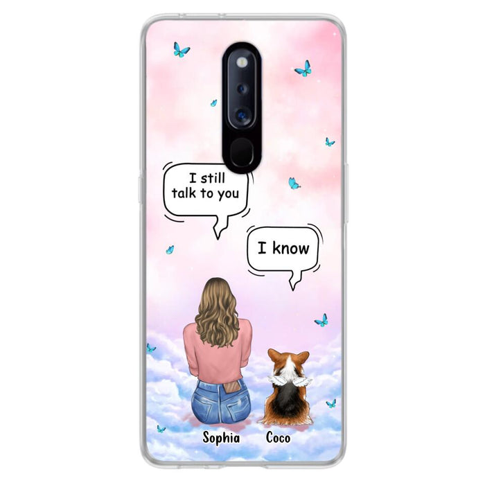 Custom Personalized Memorial Pet Phone Case - Upto 4 Pets - Memorial Gift Idea For Dog/Cat Lover - I Still Talk To You - Case For Xiaomi/Oppo/Huawei