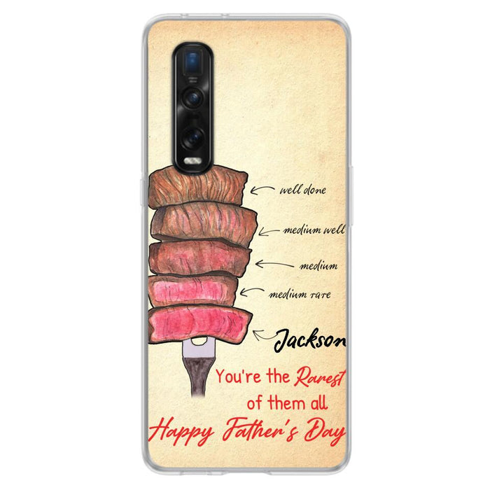 Custom Personalized Father's Day Phone Case - Gift Idea For Father's Day - You're The Rarest Of Them All - Cases For Oppo, Xiaomi & Huawei